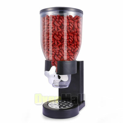 Double Two Cereal Storage Dispenser Kitchen Pantry Rice Grain Dry Food Container