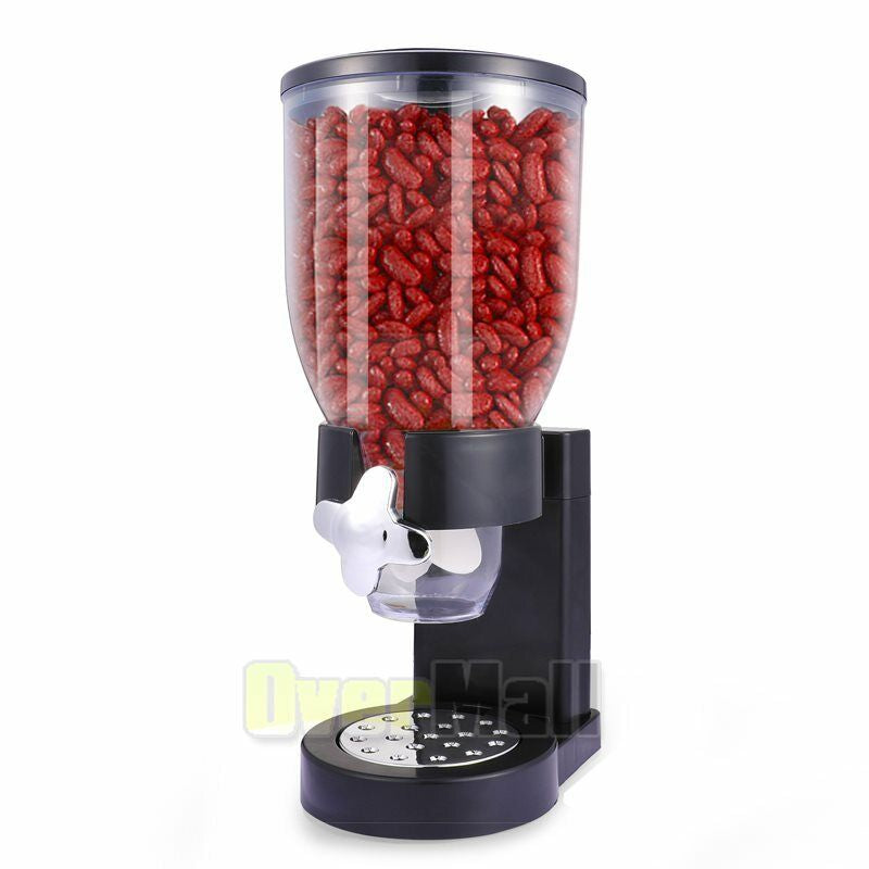 Double Two Cereal Storage Dispenser Kitchen Pantry Rice Grain Dry Food Container