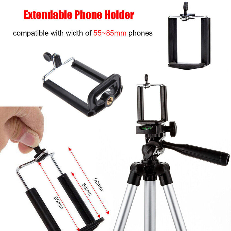 Camera Phone Holder Tripod Stan for Smartphone Iphone Samsung with Bag