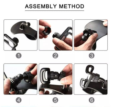 360° Universal Car Dashboard Mount  Adjustable Clamp Stand for GPS & Phones