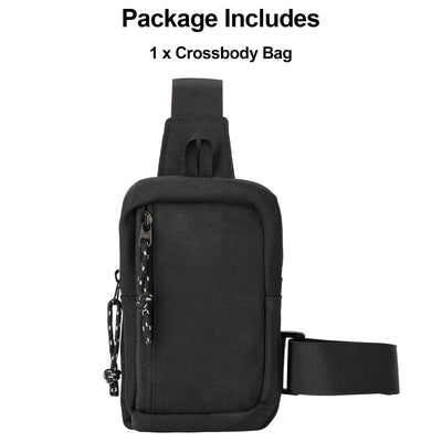 Waterproof Men Women Sling Bag Chest Cross Body Travel Sport Shoulder Backpack