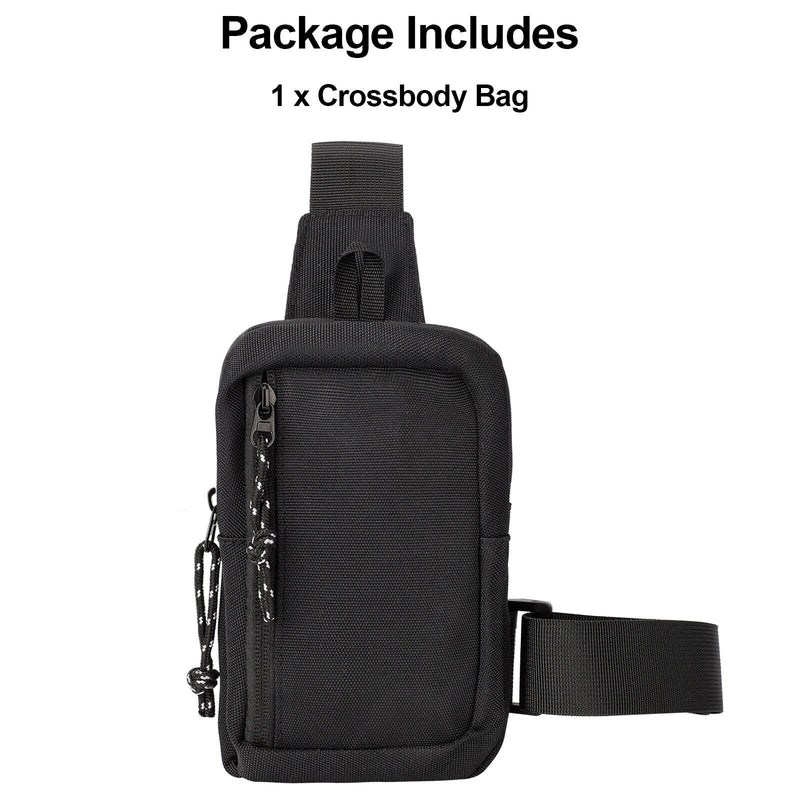 Waterproof Men Women Sling Bag Chest Cross Body Travel Sport Shoulder Backpack