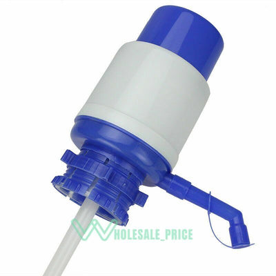Hand Press 5 Gallon Pump Water Bottle Jug Manual Dispenser Drinking Tap Spigot