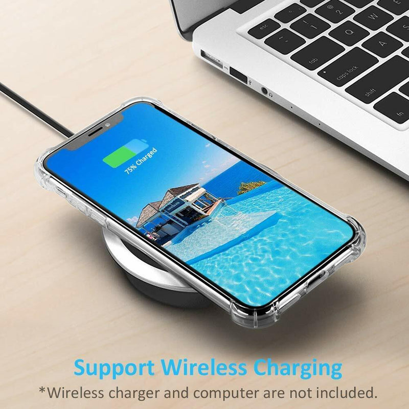 CLEAR Phone Case for Apple Iphone X XR XS Max 10 Shockproof Protective Cover