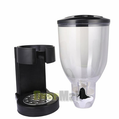 Double Two Cereal Storage Dispenser Kitchen Pantry Rice Grain Dry Food Container