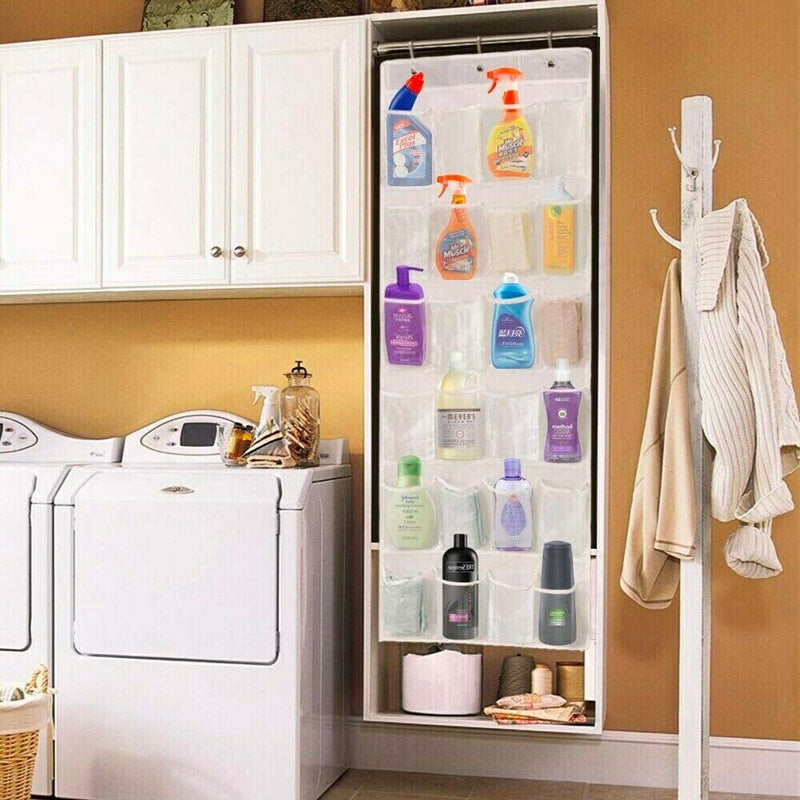 Over the Door Shoe Organizer Rack Hanging Storage Holder Hanger Bag Closet 24