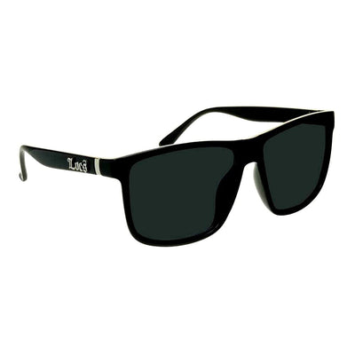 Oversize Gangster Glasses Men Dark Lens Flat Top Large Black OG Sunglasses