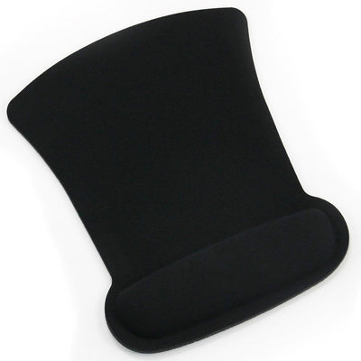 Cozy Wrist Rest Support Mouse Mat - Gaming Mouse Pad for PC, Laptop, Computer