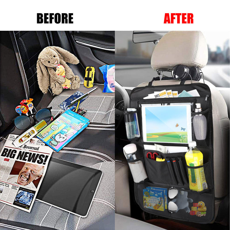 Multi-Pocket Car Seat Back Organizer Container Travel Storage Bag Holder Holder