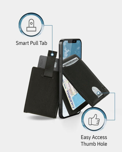 Slim Wallets for Men Bifold Mens Wallet with Removable Money Clip RFID Blocking