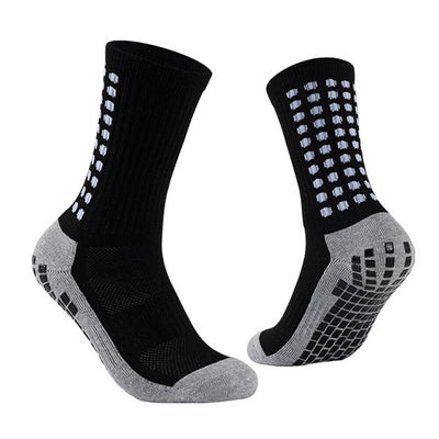 Premium 3 Pair Sport Socks anti Slip W/ Grip Soccer Men Football Basketball Sock