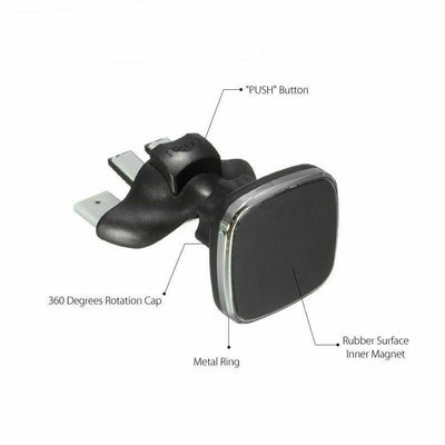 NEW 360º Magnetic Car CD Slot Air Vent Mount Holder Stand Cradle for Phone GPS