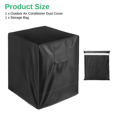 Air Conditioner Dust Snow Cover Protector for A/C Outdoor Waterproof Heavy Duty