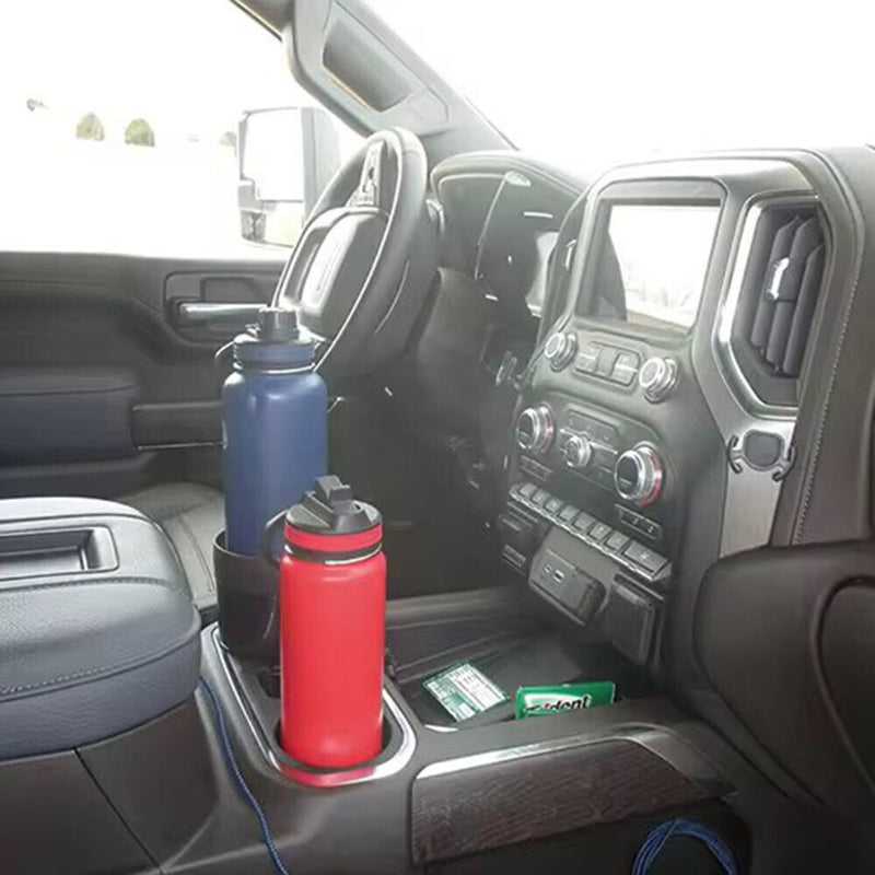 Car Cup Holder Expander Adapter Adjustable Base Universal for Large Bottles Mugs