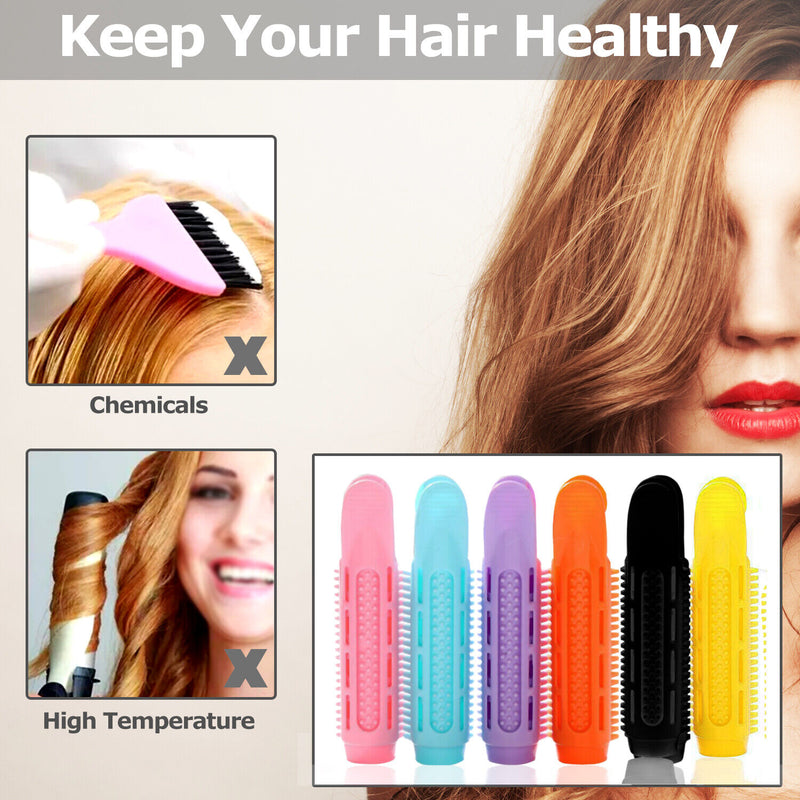 6PCS Volumizing Hair Root Clip Curler Roller Wave Fluffy Clip Styling Tool Women