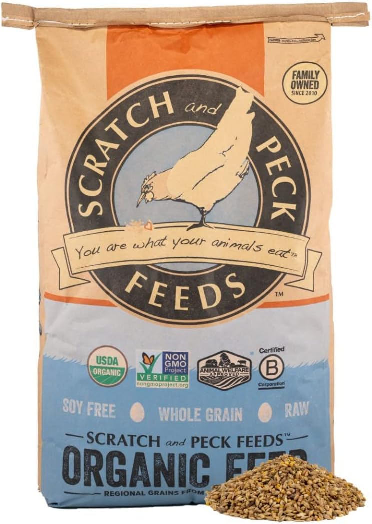 Organic Grower Layer Starter Mash Chicken Feed Non GMO