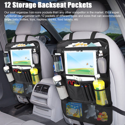 Multi-Pocket Car Seat Back Organizer Container Travel Storage Bag Holder Holder