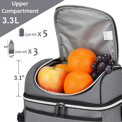 Insulated Lunch Bag Adult Lunch Box for Work School Men Women Kids Leakproof