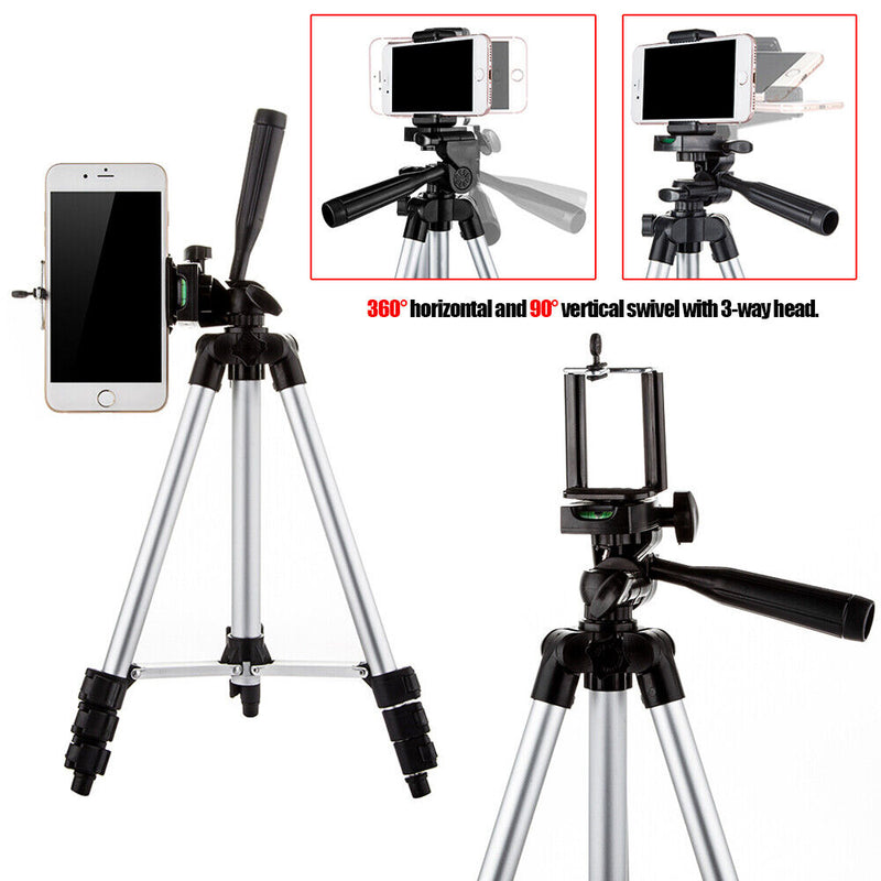 Camera Phone Holder Tripod Stan for Smartphone Iphone Samsung with Bag