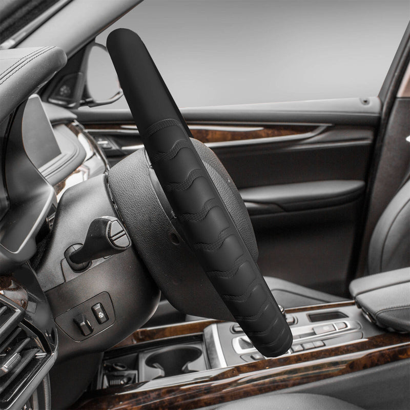 Universal Fit Microfiber Leather Steering Wheel Cover Fits 14.5" - 15.5"