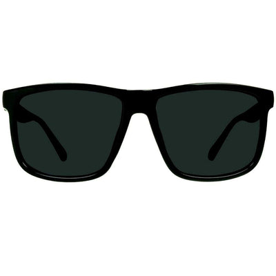 Oversize Gangster Glasses Men Dark Lens Flat Top Large Black OG Sunglasses