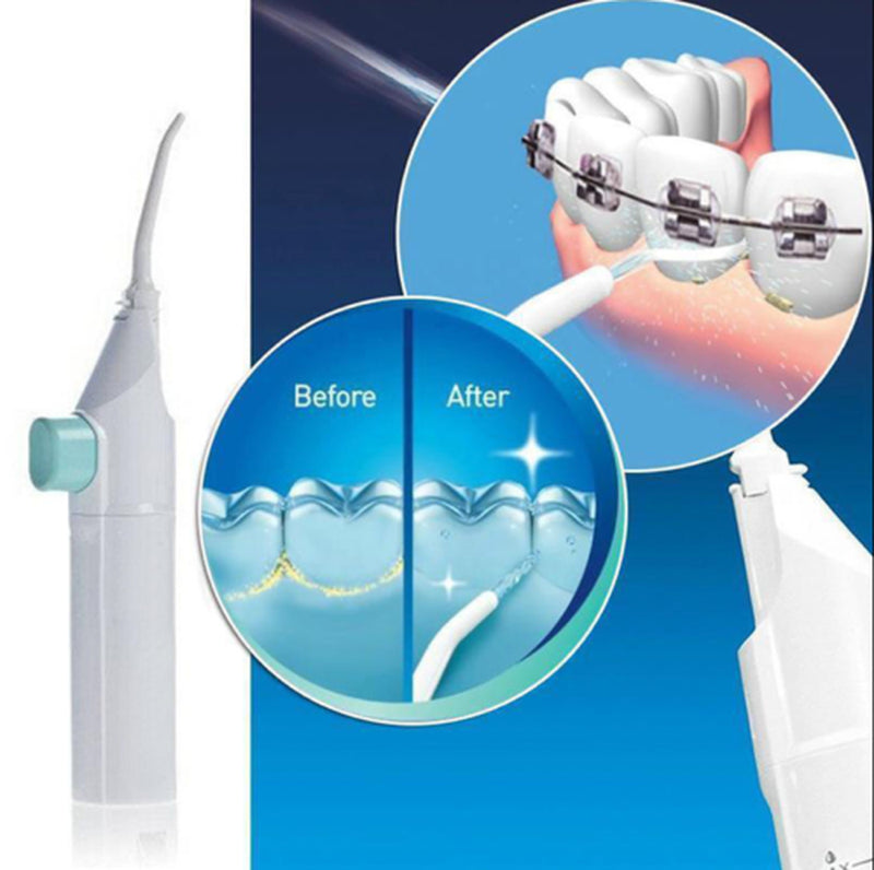 Oral Power Floss Dental Water Jet Seen on TV Air Power Cords Tooth Pick Braces