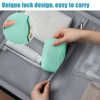 2PCS Soap Holder Box Dish Case Shower Bathroom Travel Storage Container Portable