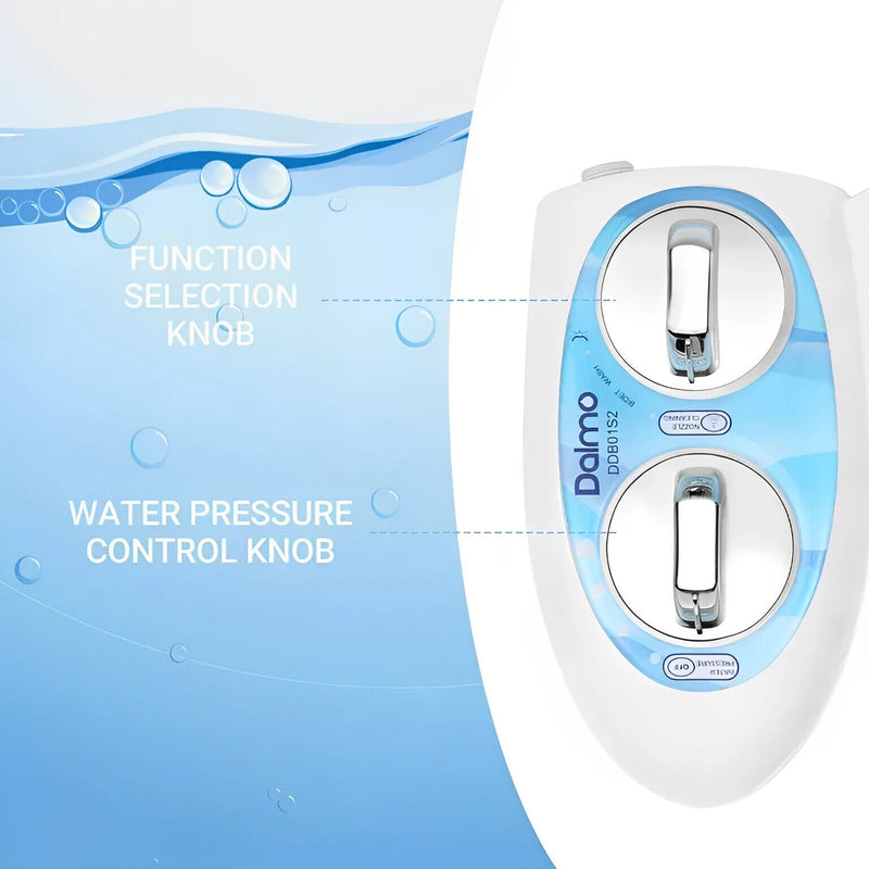 Bidet Fresh Water Spray Kit Non Electric Toilet Seat Attachment Cold Wash New
