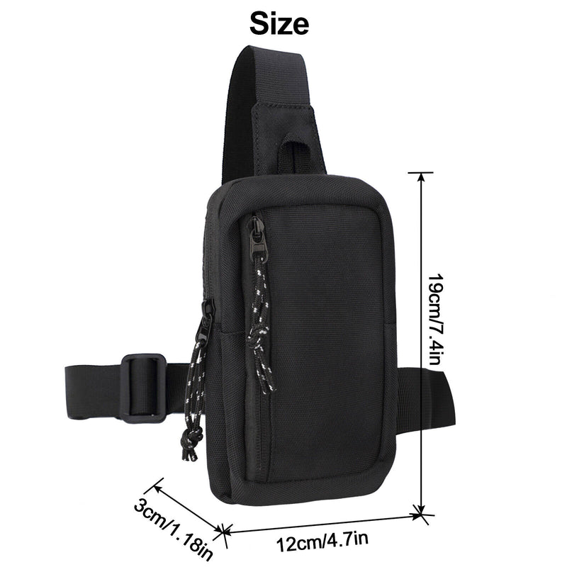 Waterproof Men Women Sling Bag Chest Cross Body Travel Sport Shoulder Backpack