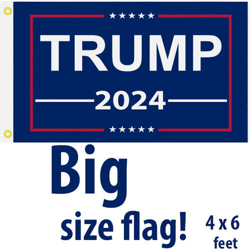 Trump 2024 Take America Back Flag Donald MAGA KAG Republican Conservative USA