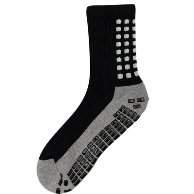 Premium 3 Pair Sport Socks anti Slip W/ Grip Soccer Men Football Basketball Sock