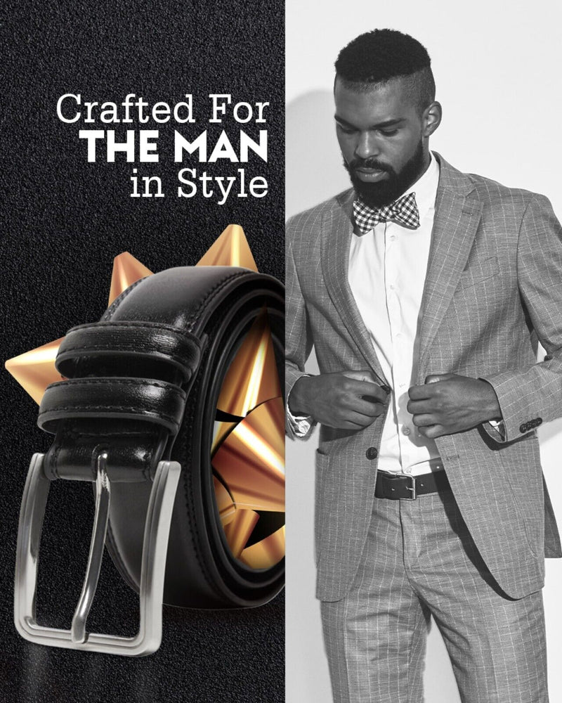 Genuine Leather Belts for Men Classy Dress Belts Mens Belt Many Colors & Sizes
