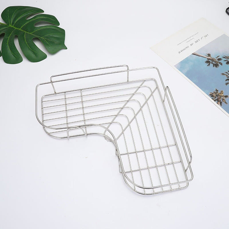 Shower Caddy Shelf Bathroom Corner Bath Storage Holder Organizer Triangular Rack