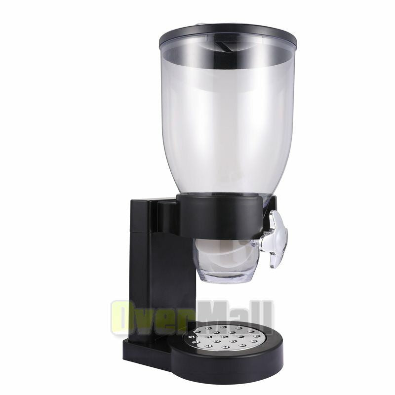 Double Two Cereal Storage Dispenser Kitchen Pantry Rice Grain Dry Food Container