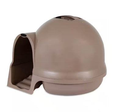 Booda Dome Titanium Cleanstep Cat Litter Box
