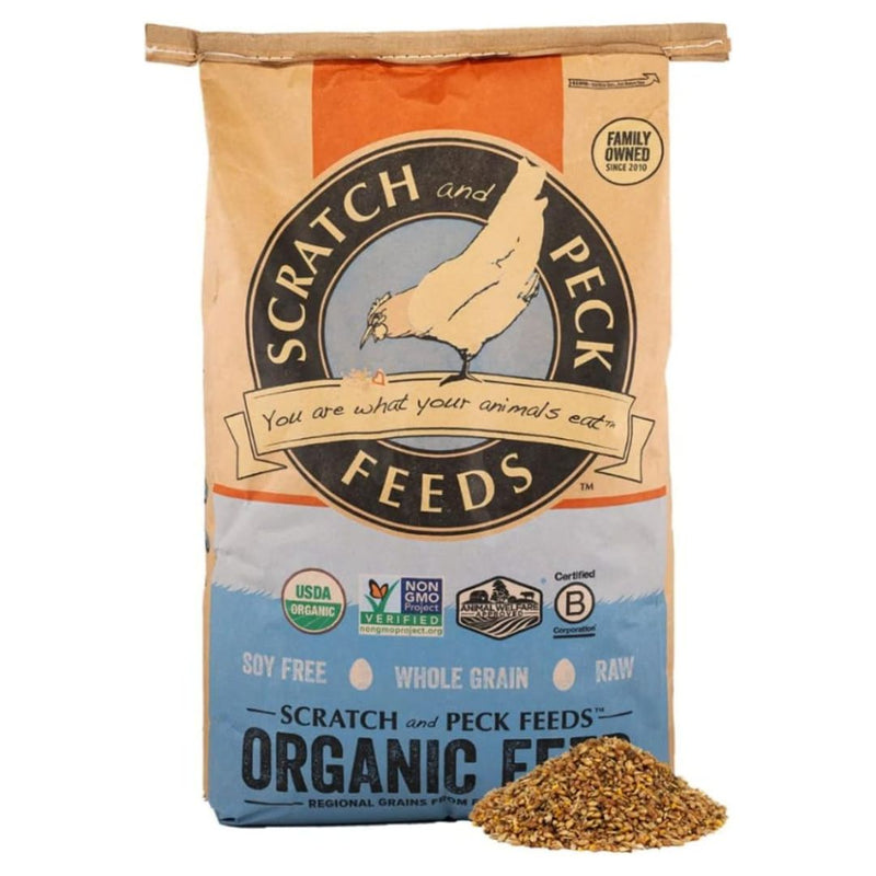Organic Grower Layer Starter Mash Chicken Feed Non GMO