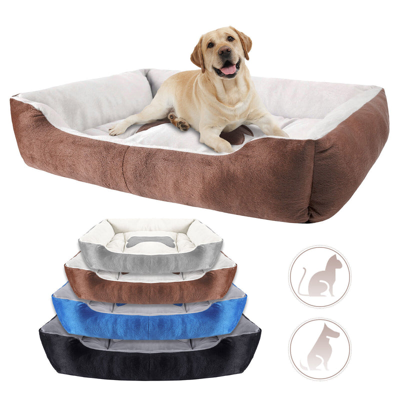 Orthopedic Pet Calming Bed for Small to Large Dogs & Cats