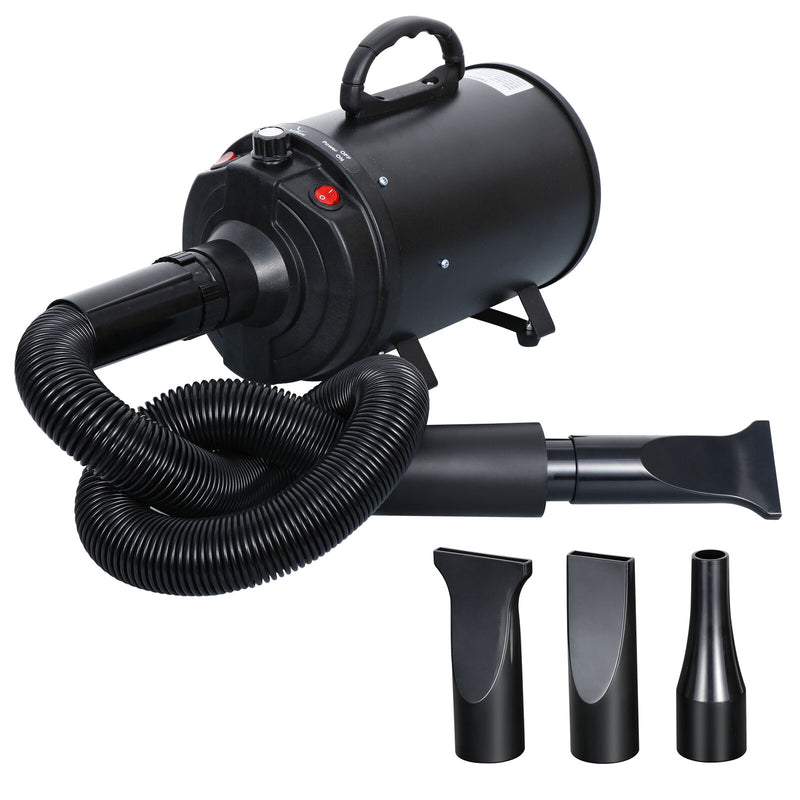 Pet Hair Dryer Blower 3.2HP Adjustable Speed Dog Grooming Blow Dryer