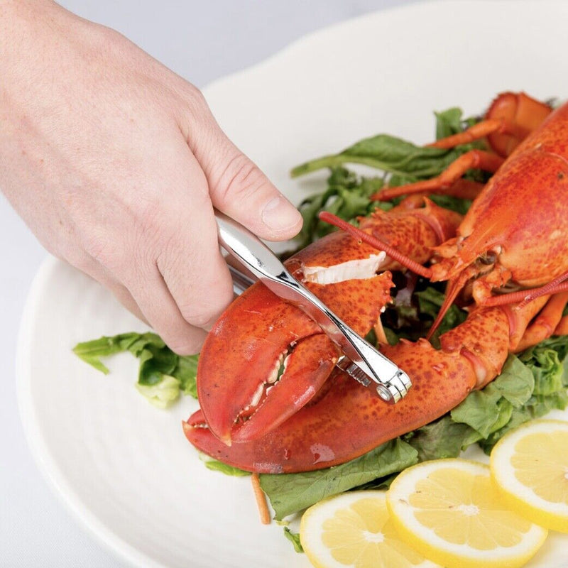Crab Leg Opener Nut Cracker Lobster Cracker Seafood Tools Double Jaw Crackers 6”