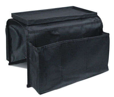 Armchair Remote Control Holder Sofa Arm Rest Organizer Caddy Table