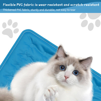 Cooling Gel Mat Self Cooling Cushion Pad Summer Hot Weather Sleeping Bed Dog Pet