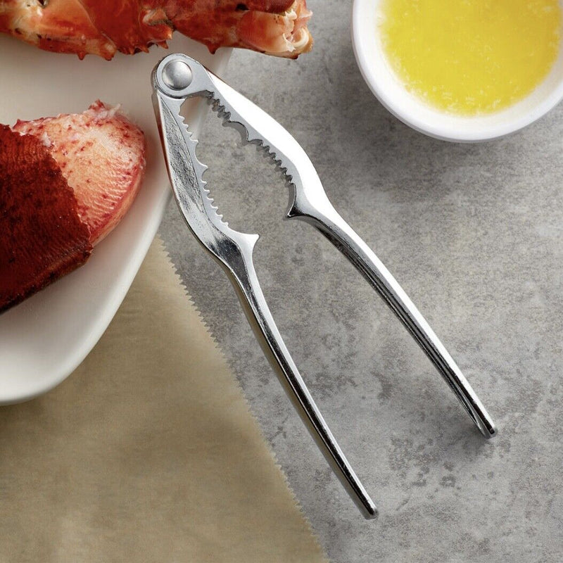 Crab Leg Opener Nut Cracker Lobster Cracker Seafood Tools Double Jaw Crackers 6”