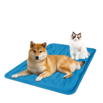 Cooling Gel Mat Self Cooling Cushion Pad Summer Hot Weather Sleeping Bed Dog Pet