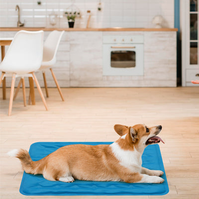 Cooling Gel Mat Self Cooling Cushion Pad Summer Hot Weather Sleeping Bed Dog Pet