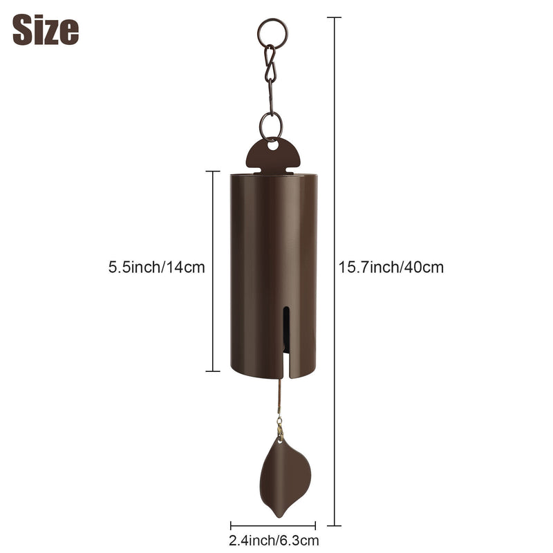 Large Deep Resonance Serenity Metal Bell Heroic Wind Chime Outdoor Indoor Decor