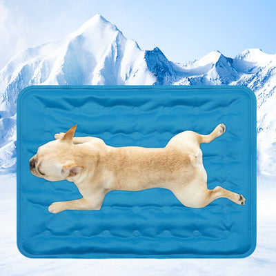Cooling Gel Mat Self Cooling Cushion Pad Summer Hot Weather Sleeping Bed Dog Pet