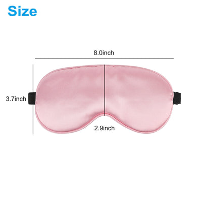 3 PCS Travel Sleep Soft Silk Dry Eye Mask Padded Shade Cover Blindfold Men Women