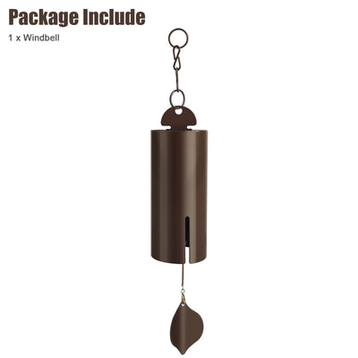 Large Deep Resonance Serenity Metal Bell Heroic Wind Chime Outdoor Indoor Decor