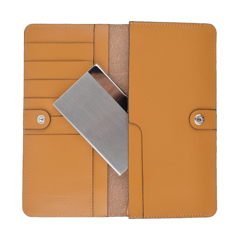 Stainless Steel Card Holder Case - Pocket Metal Wallet for Business, ID, Credit