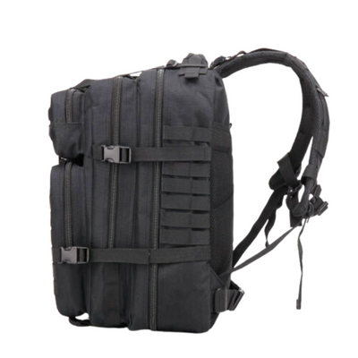 Black 45L Tactical Military Backpack Rucksack Bag Survival Camping Hiking Trekking Travel Backpack